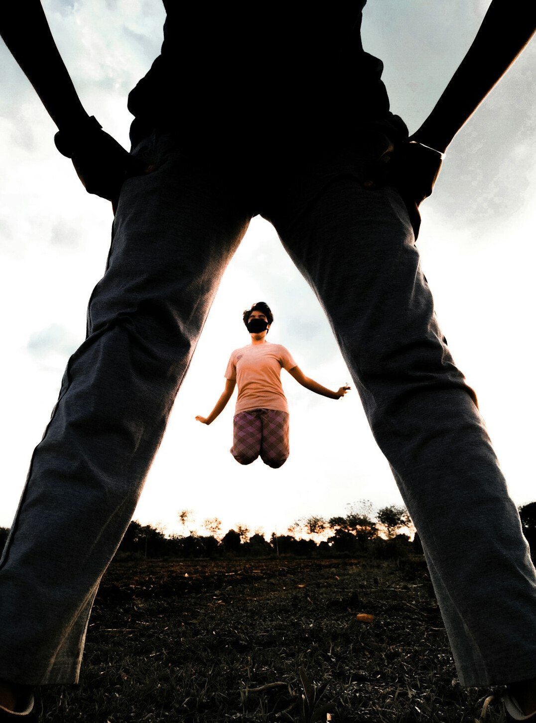 person facing challenge