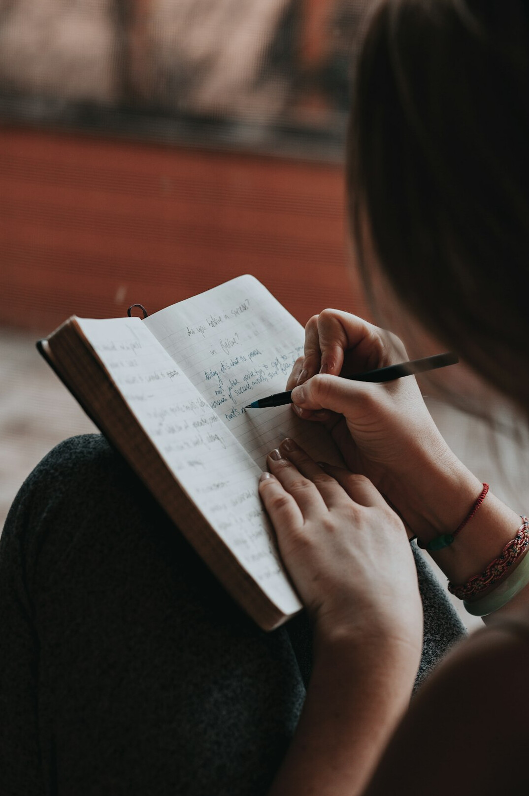 writing in journal